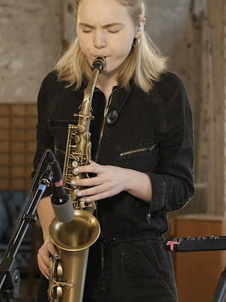 London-based Saxophonist Laura Misch performs a See.Hear.Now session exclusively for RedBull.com