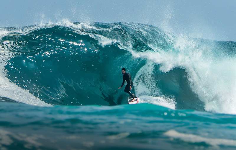 Surfing Red Bull