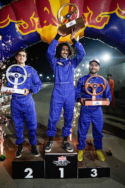 Winners of Red Bull Kart Fight 2021