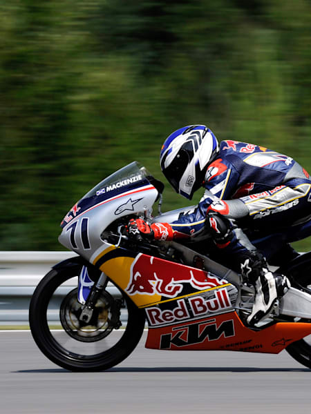 Taylor Mackenzie racing the QP in Brno 2009