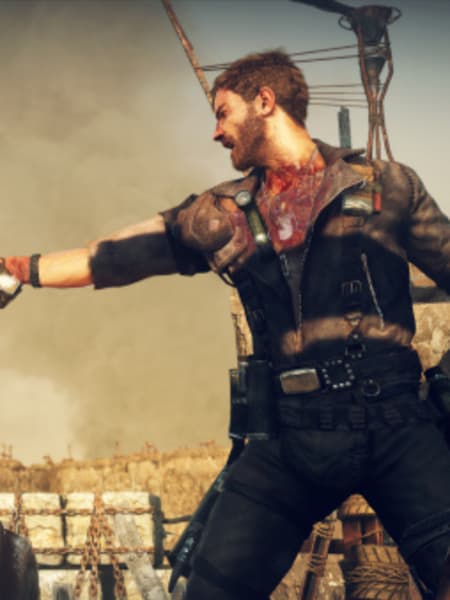 A gameplay shot of 2015's Mad Max