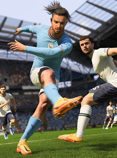 Jack Grealish del Manchester City en FIFA 23.