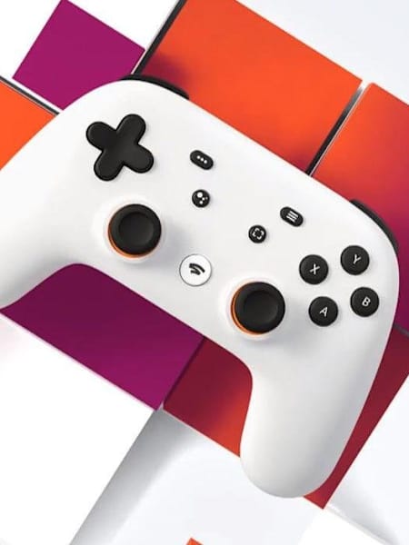 A promotional image of Google Stadia's.