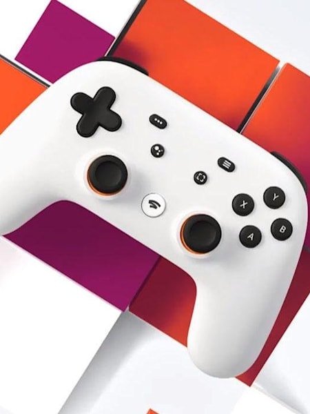 A promotional image of Google Stadia's.