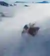 Jérémie Heitz finding pow at Helbronner, Italy