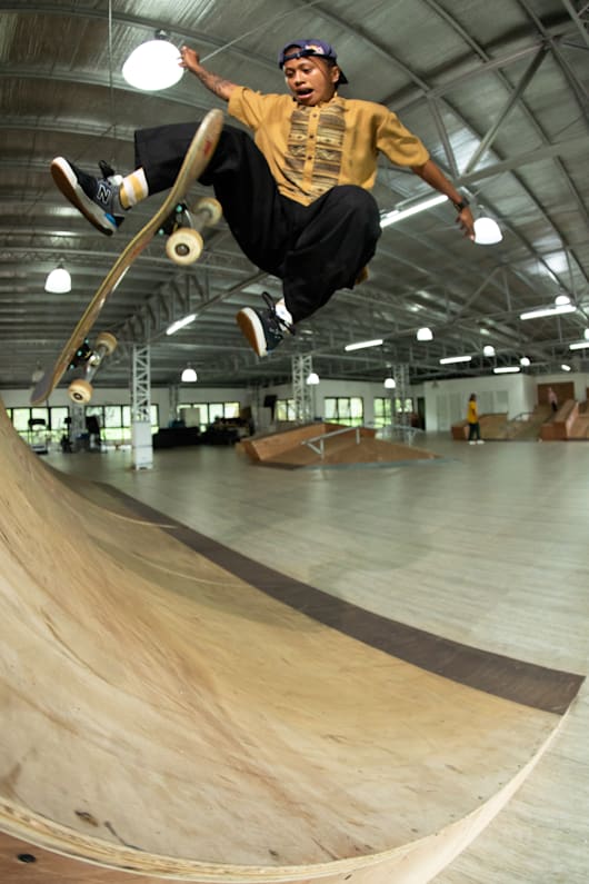 Margielyn Didal Skatepark Training Interview