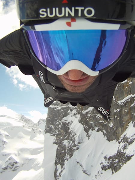 Patrick Kerber, heading home from the Jungfrau