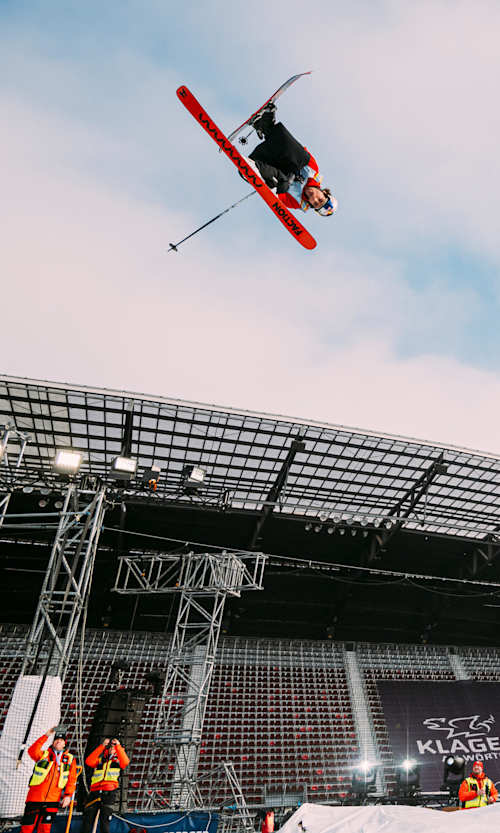 Matěj Švancer fliegt beim Red Bull Big Air Klagenfurt 2025