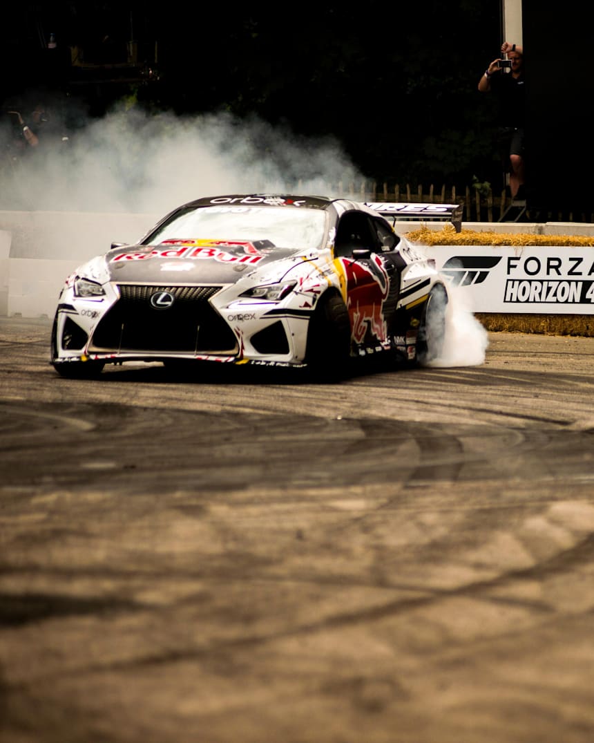 lexus rcf drift