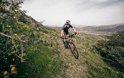 Laura Stigger during a training camp in Kalavasos, Cyprus on February 10th, 2018.