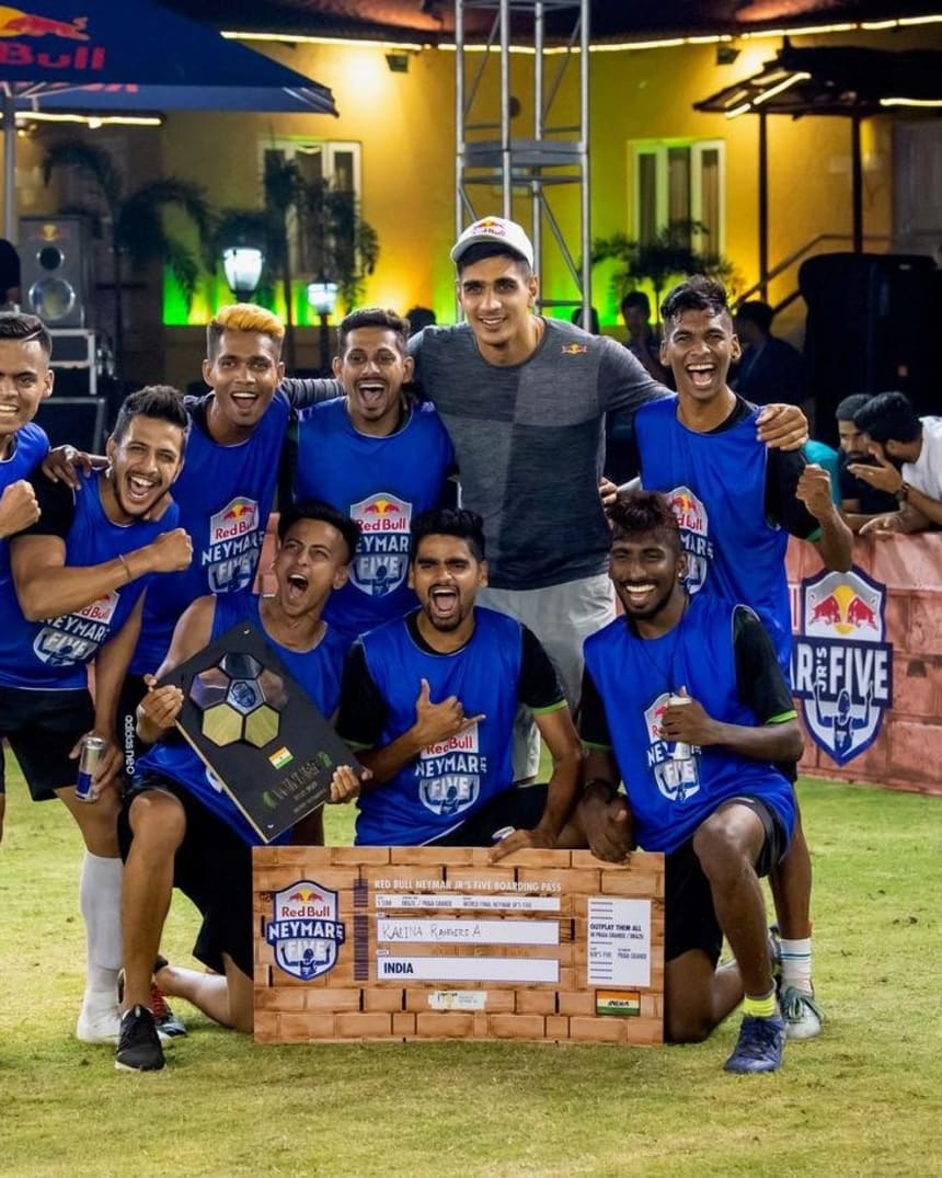 Red Bull Neymar Jr S Five Indian Champions Announced