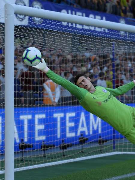 Portero de FIFA 19: Kepa Arrizabalaga del Chelsea FC.