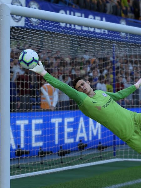 FIFA 19 goalkeeper: Kepa Arrizabalaga from Chelsea FC.