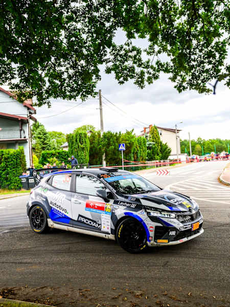 Chorbiński is the ERC3 driver to beat after eight stages