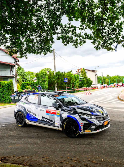 Chorbiński is the ERC3 driver to beat after eight stages