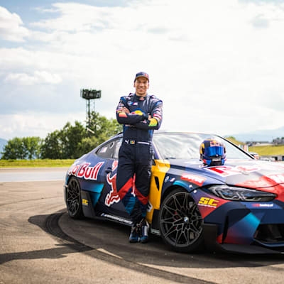 Joe Hountondji of Germany poses for a photograph at the Red Bull Ring in Austria on June 8th, 2021.  
