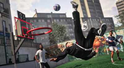 Le football de rue dans le nouveau mode de jeu « The Grounds » d'EA FC 27.