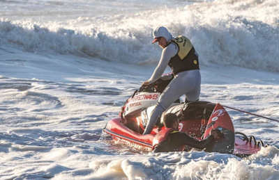 Alemão fazendo um resgate