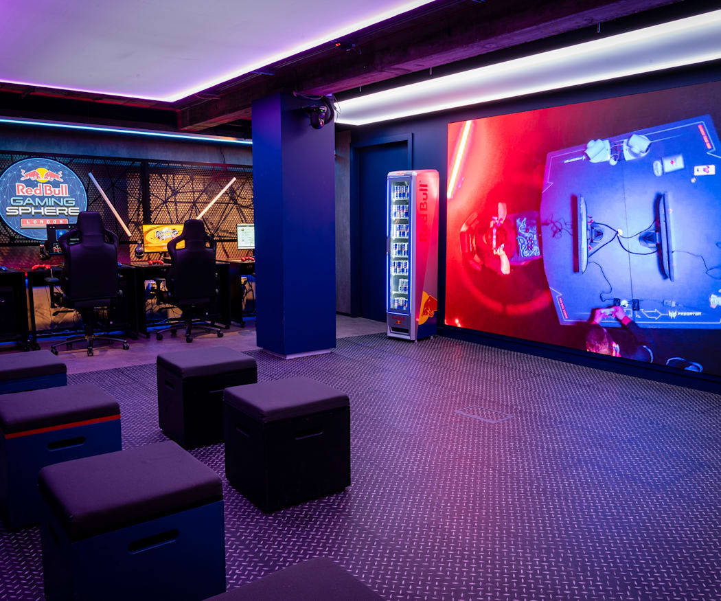 Red Bull Gaming Sphere London boasts an incredible 190