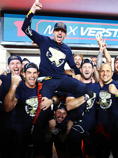 Max Verstappen of Oracle Red Bull Racing at the Qatar Grand Prix on October 8, 2023.