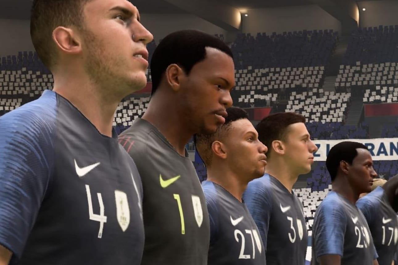 『FIFA 21』のラポルテとメニャン