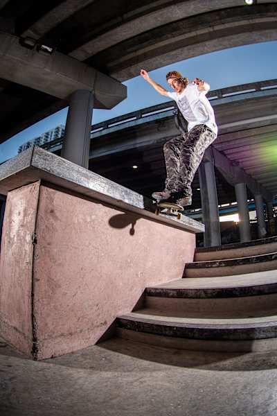Ryan Decenzo smith grind at the Red Bull Drop In Tour 2023 in Miami