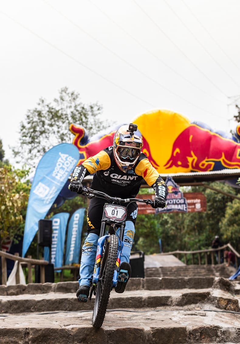 urban downhill mountain biking