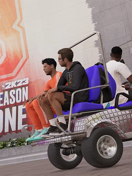 NBA 2K Golf Cart