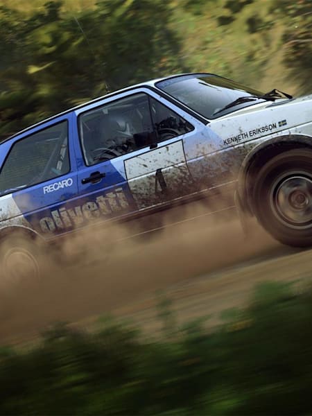 A screenshot of DiRT Rally 2.0