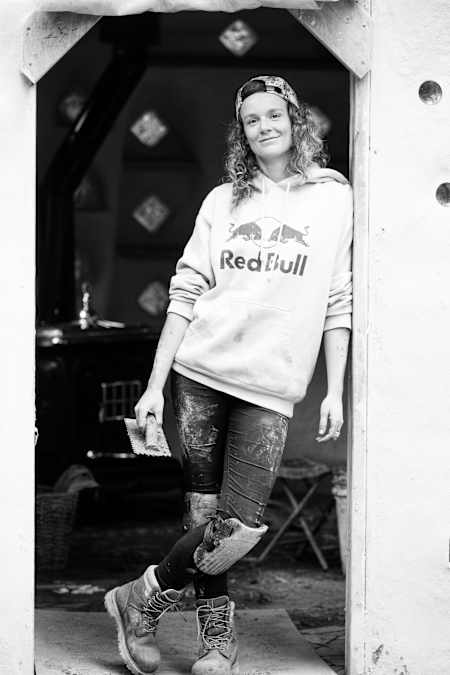 Marie-France Roy at her home on Vancouver Island.