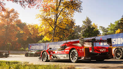 Screenshot from Forza Motorsport showing the Maple Valley Raceway course. 
