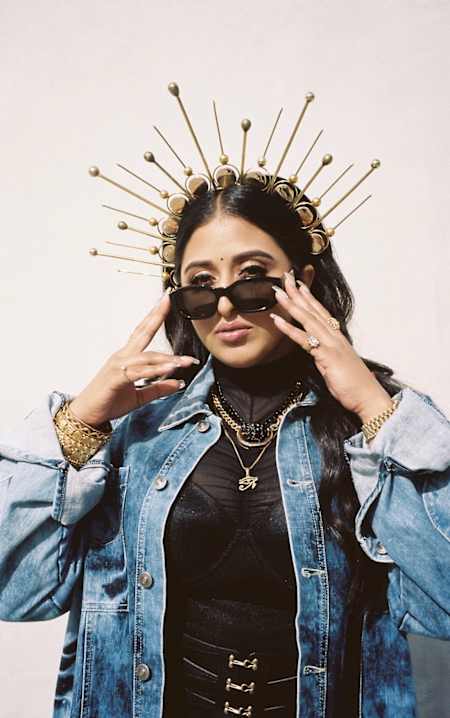 Rajakumari poses for a profile photo.