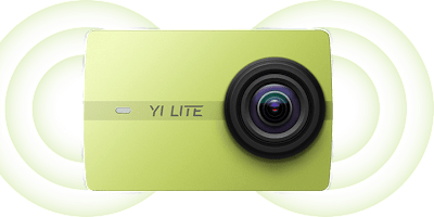 Imagen de la cámara de acción Yi Lite.