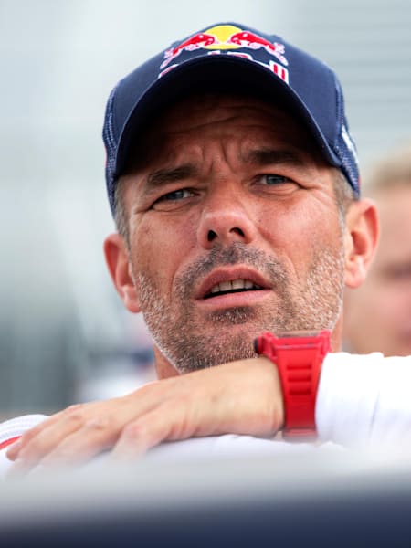 A photo of Sébastien Loeb racing during the FIA World Rallycross Championship at the Circuit of the Americas, USA, in September, 2018.