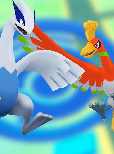 Pokémon GO : Les oiseaux Lugia et Ho-Oh dans Pokémon Or et Argent.