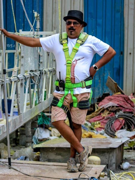 Ranjit Dahiya of Bollywood Art Project poses for a photo