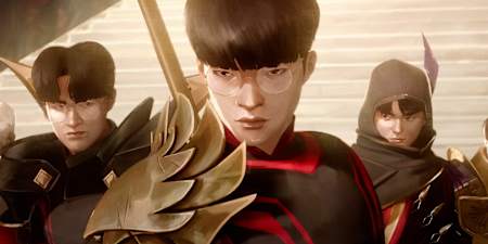 Faker dans le clip Heavy Is The Crown, feat. Linkin Park sorti en 2024.