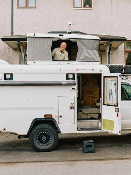 Sushimobile: Converted biofuel camper van | interview