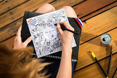 Have fun as you doodle and enjoy the process