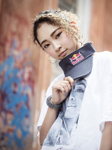 Kyoka posing for the camera while working on the Spring episode of the Vivaldi Four Seasons dance series