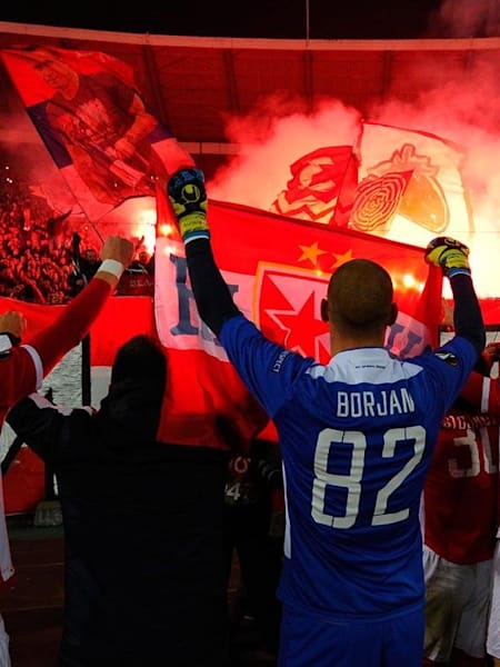 Torcida do Estrela Vermelha