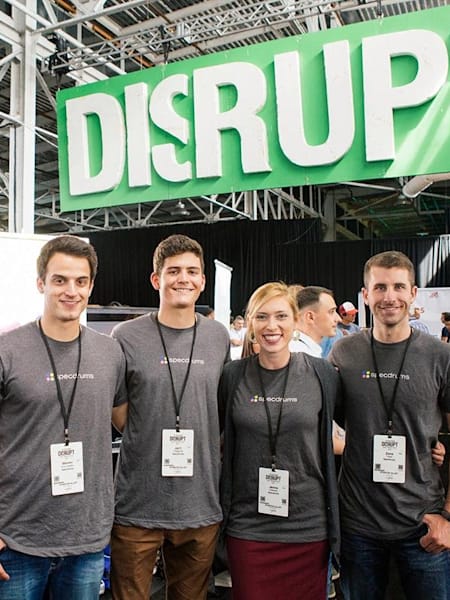 Specdrums team (L to R): Steven Dourmashkin, Jack FitzGerrell, Jenna Palensky, Zane Taylor.