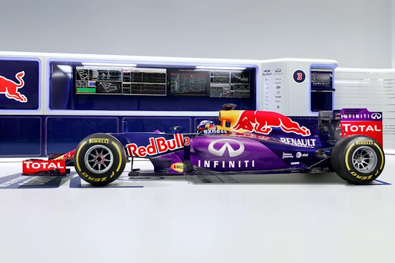 ジ*ン様 Spark Infiniti Red Bull Racing R810 Infiniti Red Bull Racing Reveal 2015 F1 Car Livery