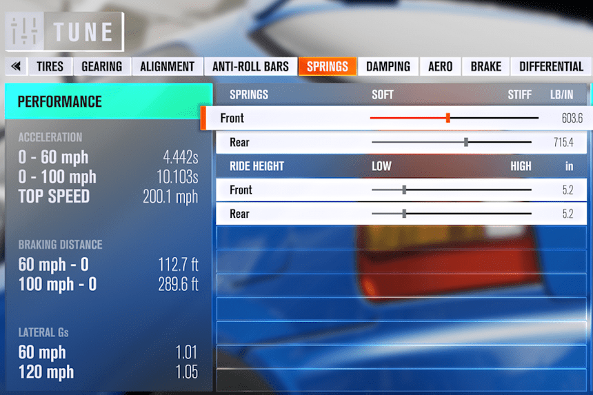 Forza Horizon 4 How To Use Tuning To Improve Your Car