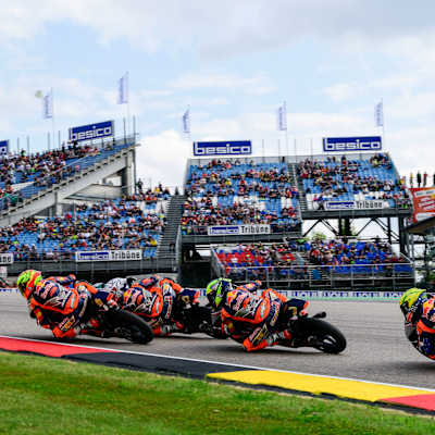 Gonzalez in tight battle with Karpushin & Fernandez at Sachsenring 2025