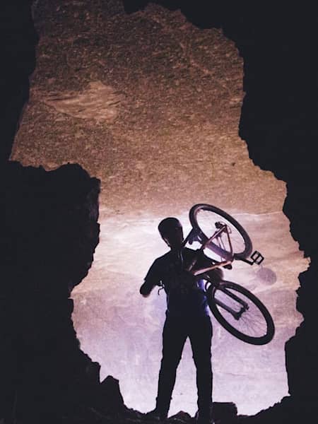 Surviving 24 Hours in an Underground Bike Park