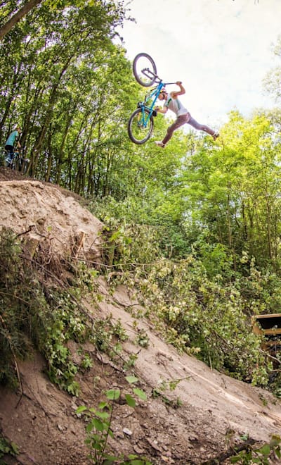 Thomas Genon beim Dreh von Slopestyle Paradise