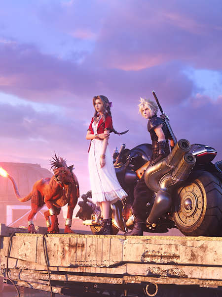 Key art from Final Fantasy 7 Remake