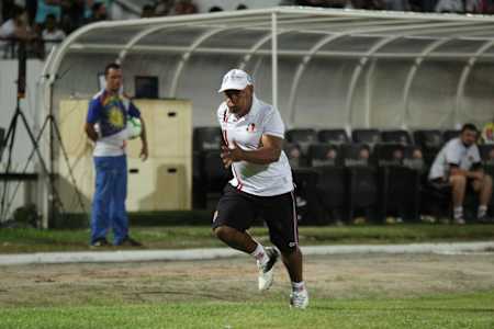 Quando dispara, Catatau só tem um foco: a área de aquecimento