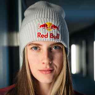 Yaroslava Mahuchikh photoshoot for Red Bull on February 20, 2025 in Salzburg, Austria.